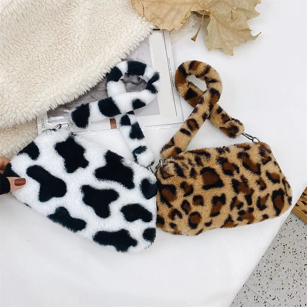 Casual Women's Shoulder Bag Animal Print Leopard