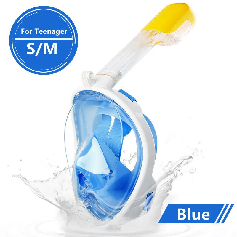 Underwater Scuba Anti Fog Full Face Diving Mask Snorkeling