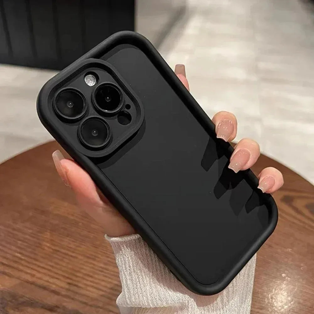 Luxury Candy Color Silicone Phone Case For IPhone 11 13 12 14 15 16 Pro Max 15 Pro 14 PLUS Shockproof Cover Iphone 11 Pro Case