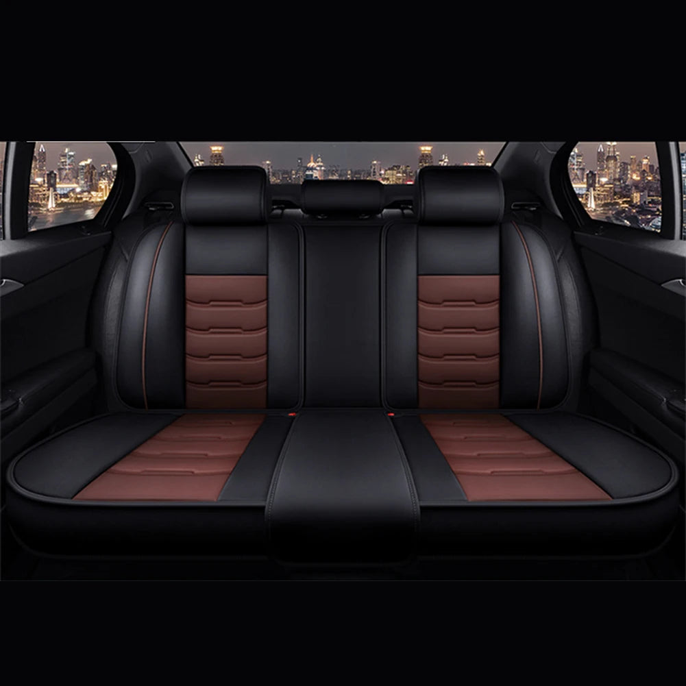 Car Seat Cover Universal PU Leather Front Seat Cover