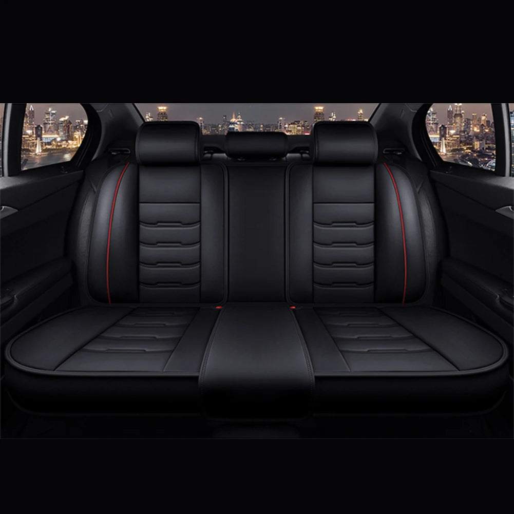 Car Seat Cover Universal PU Leather Front Seat Cover