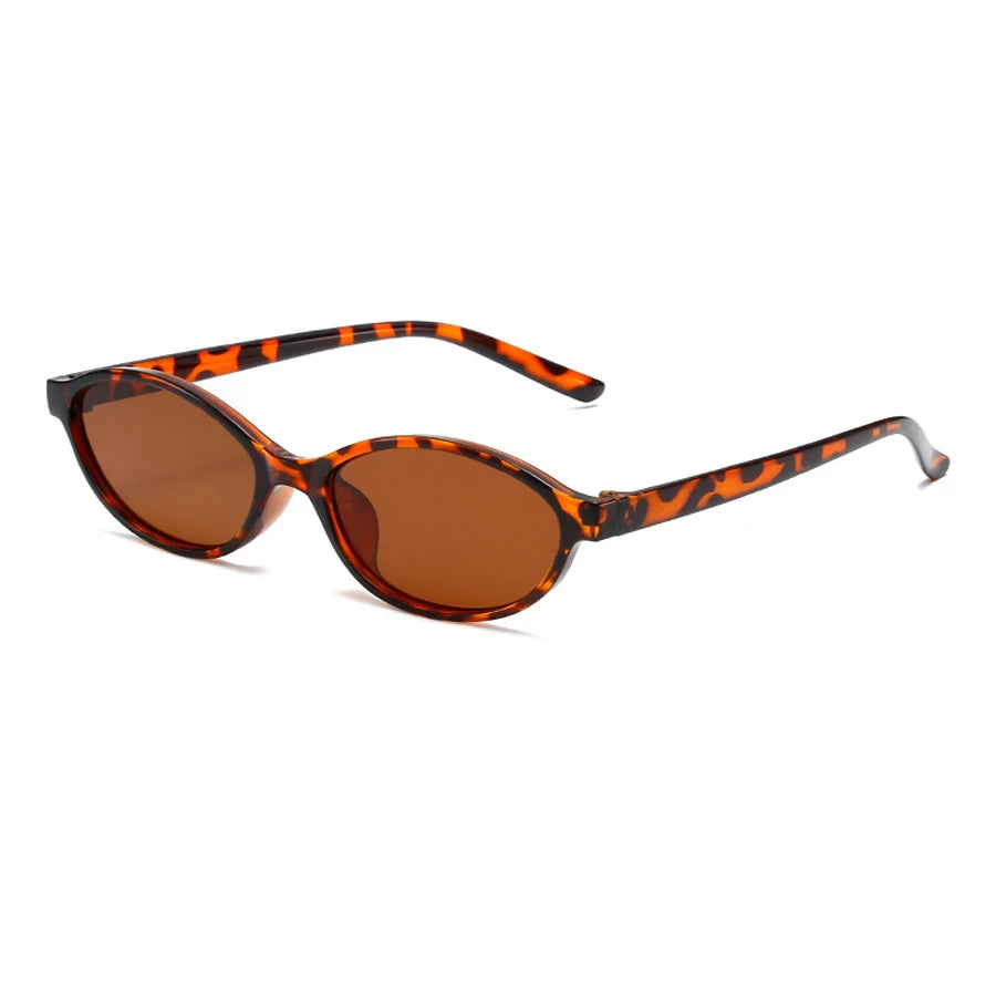 Retro Oval Frame Sunglasses Fashion Personalized Trendy