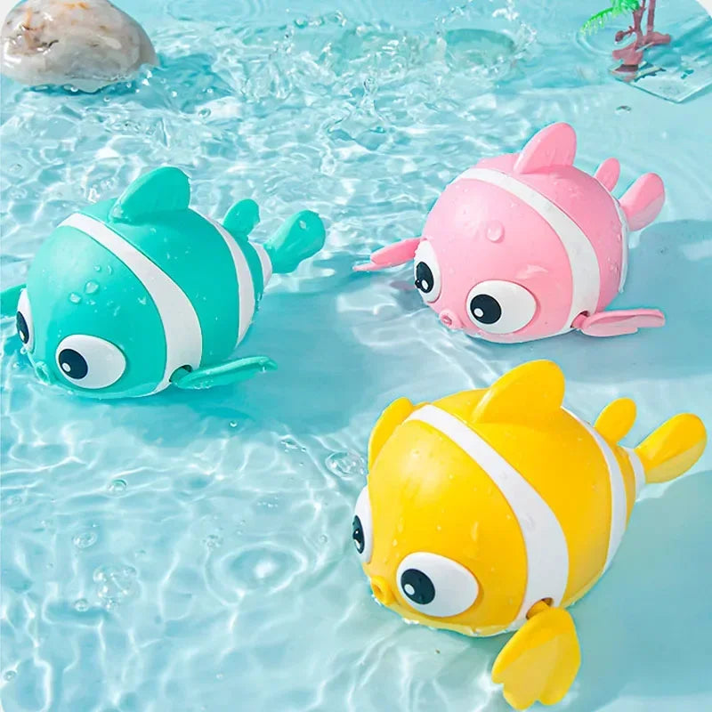 Bath Toys Cute Swimming Clown Fish Bath Toy for Toddlers