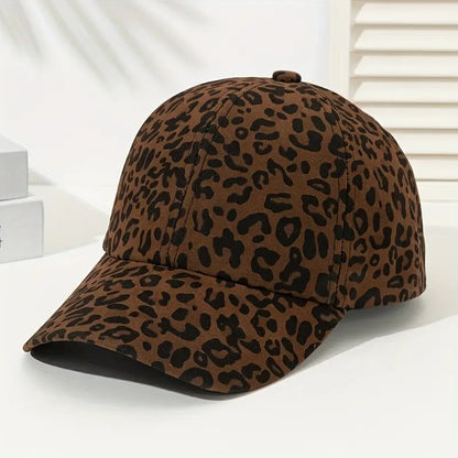 Casquette Baseball Imprimé Léopard – Style & Élégance Unisexes