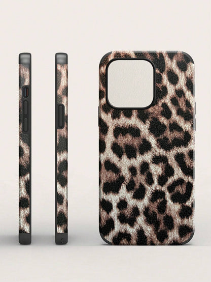 Étui pour Téléphone Portable Léopard - Anti-Choc