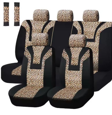 Housse de Siège de Voiture Universelle en Peluche Courte