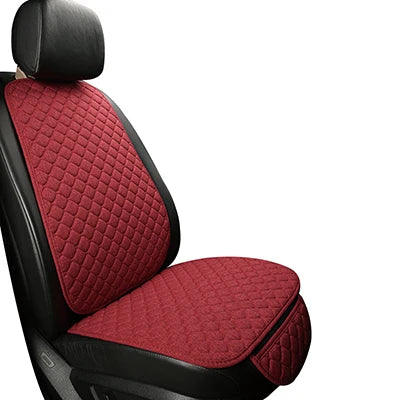 Universal Car Seat Cover Protector Linen Front Rear Back