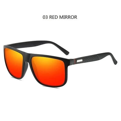 Fashion Vintage Square Polarized Sunglasses Men Women Luxury Brand Designer Men's Sun Glasses Driving Fishing UV400 Eyewear Man