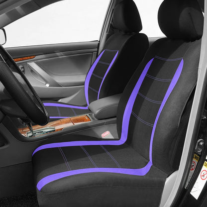 AUTO PLUS Universal Fabric Car Seat Covers Fit For Most Car