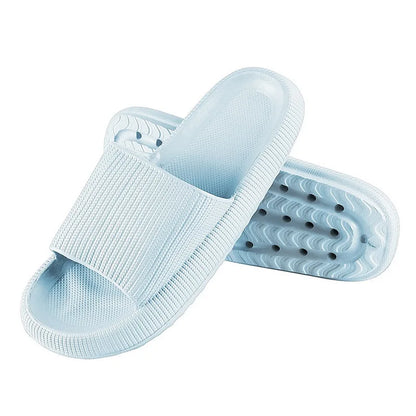 Leopard Print Cloud Slippers For  Men