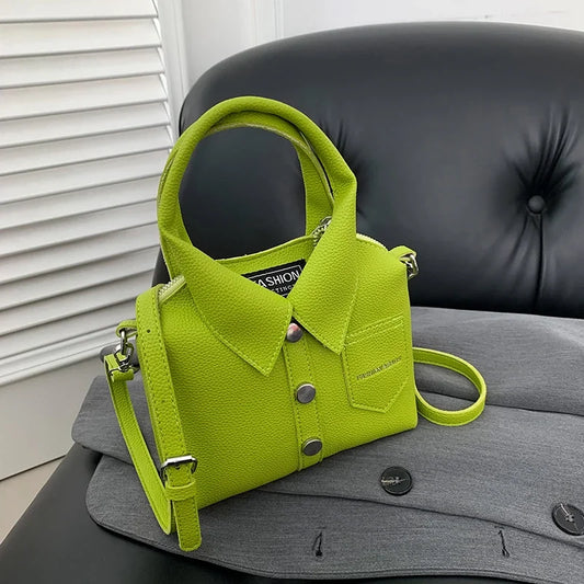 PU Square Compact Shoulder and Crossbody Bags Unique