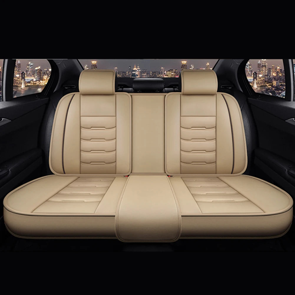 Car Seat Cover Universal PU Leather Front Seat Cover