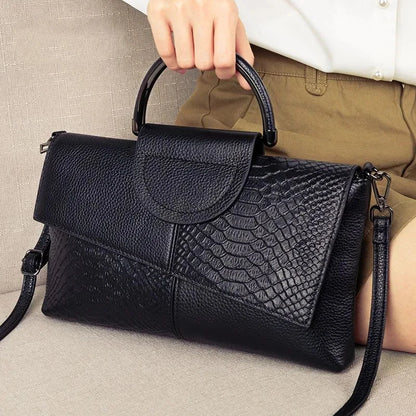 High Quality Soft PU Leather Handbag Women Luxury