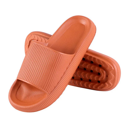 Leopard Print Cloud Slippers For  Men