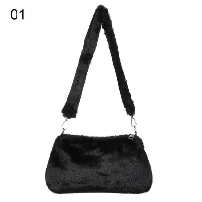 Autumn Winter Women's Shoulder Bag Animal Print
