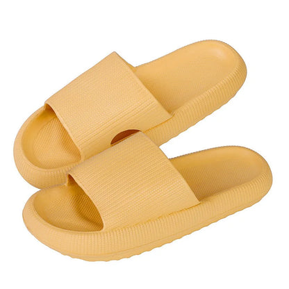 Leopard Print Cloud Slippers For  Men