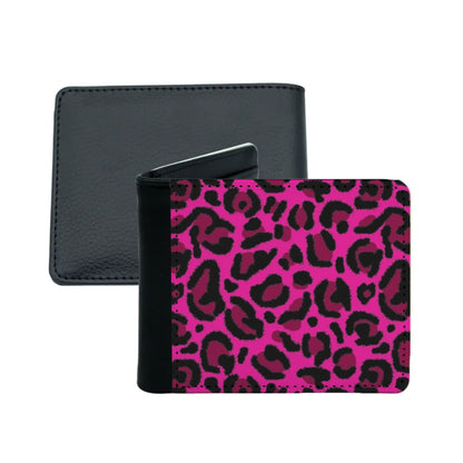 Hot Pink Y2K Aesthetic Leopard Print Personalized Men's