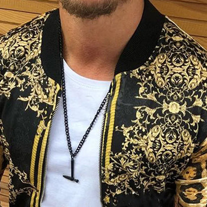 Spring Autumn New Y2K Print Fashion Casual Jacket