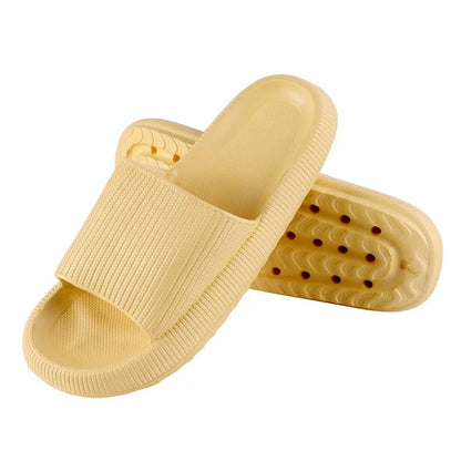 Leopard Print Cloud Slippers For  Men
