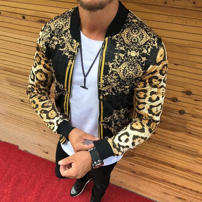 Spring Autumn New Y2K Print Fashion Casual Jacket