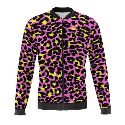 New Leopard Print 3d Printed Colorful Jacket New