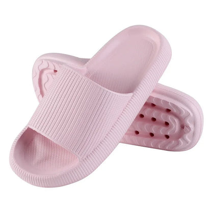 Leopard Print Cloud Slippers For  Men