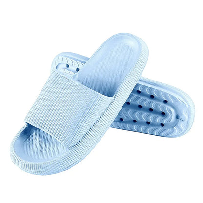 Leopard Print Cloud Slippers For  Men