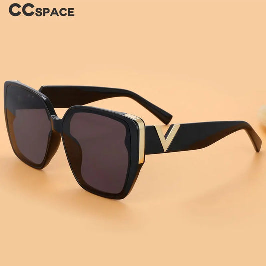 55996 Luxury Brand V-Shaped Sunglasses Women Mirror Retro Sun Glasses for Ladies Luxury Vintage Shades Female Black Oculos