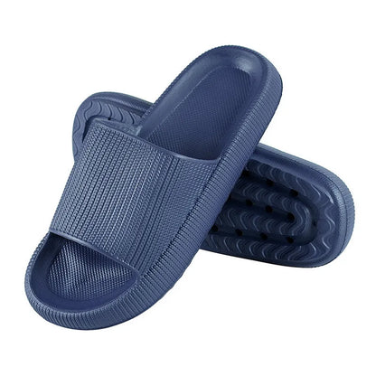 Leopard Print Cloud Slippers For  Men