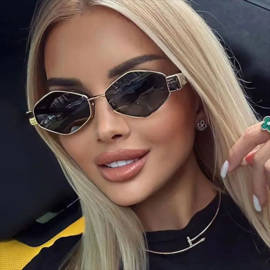 Vintage Special-Shaped Sunglasses Women