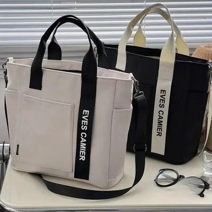 New Casual Tote Large Capacity Shoulder Bag Nylon