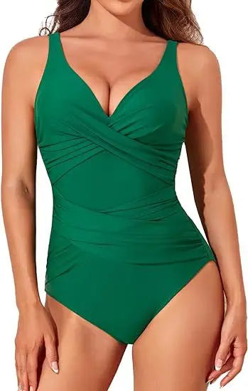 Vintage One Piece Swimsuit Sexy Printed Swimming Suit for Women Summer Monokini Swimwear Bathing Suits Boho Ladies Swimsuits