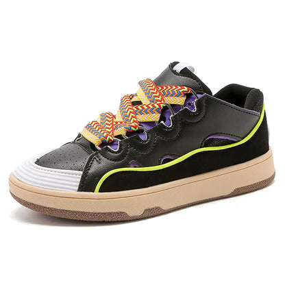 Autumn Men Women Casual Sneakers Luxury Leopard