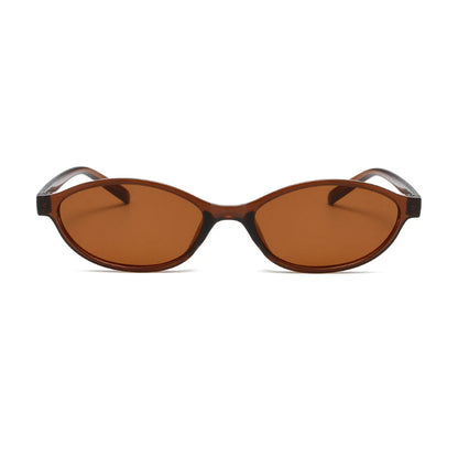 Retro Oval Frame Sunglasses Fashion Personalized Trendy