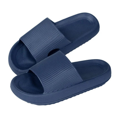 Leopard Print Cloud Slippers For  Men