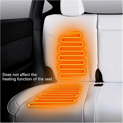 For Tesla Model 3 Highland 2024 Seat Covers, Nappa Leather