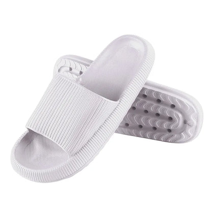 Leopard Print Cloud Slippers For  Men