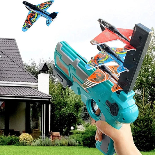 Children's Toy for Boys 3 to 5 Years Ejection Aircraft Shooting Game
