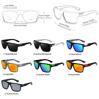 Fashion Black Polarized Sunglasses Men Classic