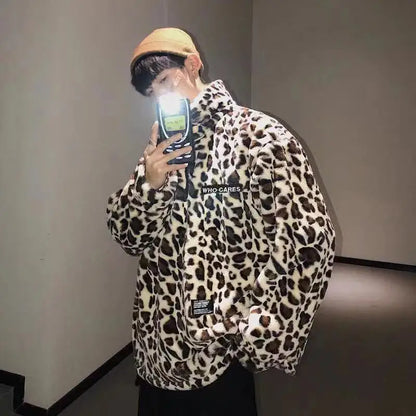 2023 New Fashion Warm Love Winter Jacket Men