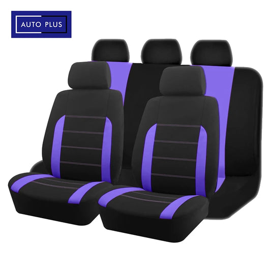 AUTO PLUS Universal Fabric Car Seat Covers Fit For Most Car
