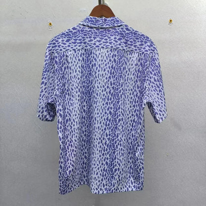 Leopard Print Y2k High Quality Hawaii Beach Men