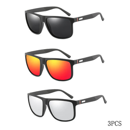 Fashion Vintage Square Polarized Sunglasses Men Women Luxury Brand Designer Men's Sun Glasses Driving Fishing UV400 Eyewear Man